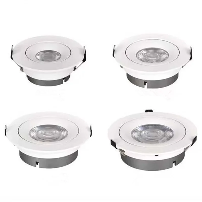 Ultra kvalitné zapustené LED Downlight Ultra tenké stropné lampa 9W12W15W18W20W24W COB Spotlight AC110V-230V Vnútorné osvetlenie