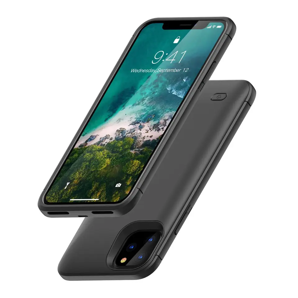 Ultra tenká 6200 mAh nabíjačka na nabíjačku pre iPhone 11 Pro Max x xr xs max 6s 7 8 8 plus nabíjacie kryt