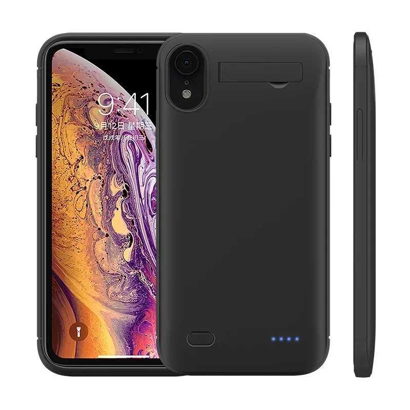 Ultra tenká nabíjačka batérií pre iPhone 6 6S 7 8 Plus batéria pre iPhone x xs max xr SE 2020