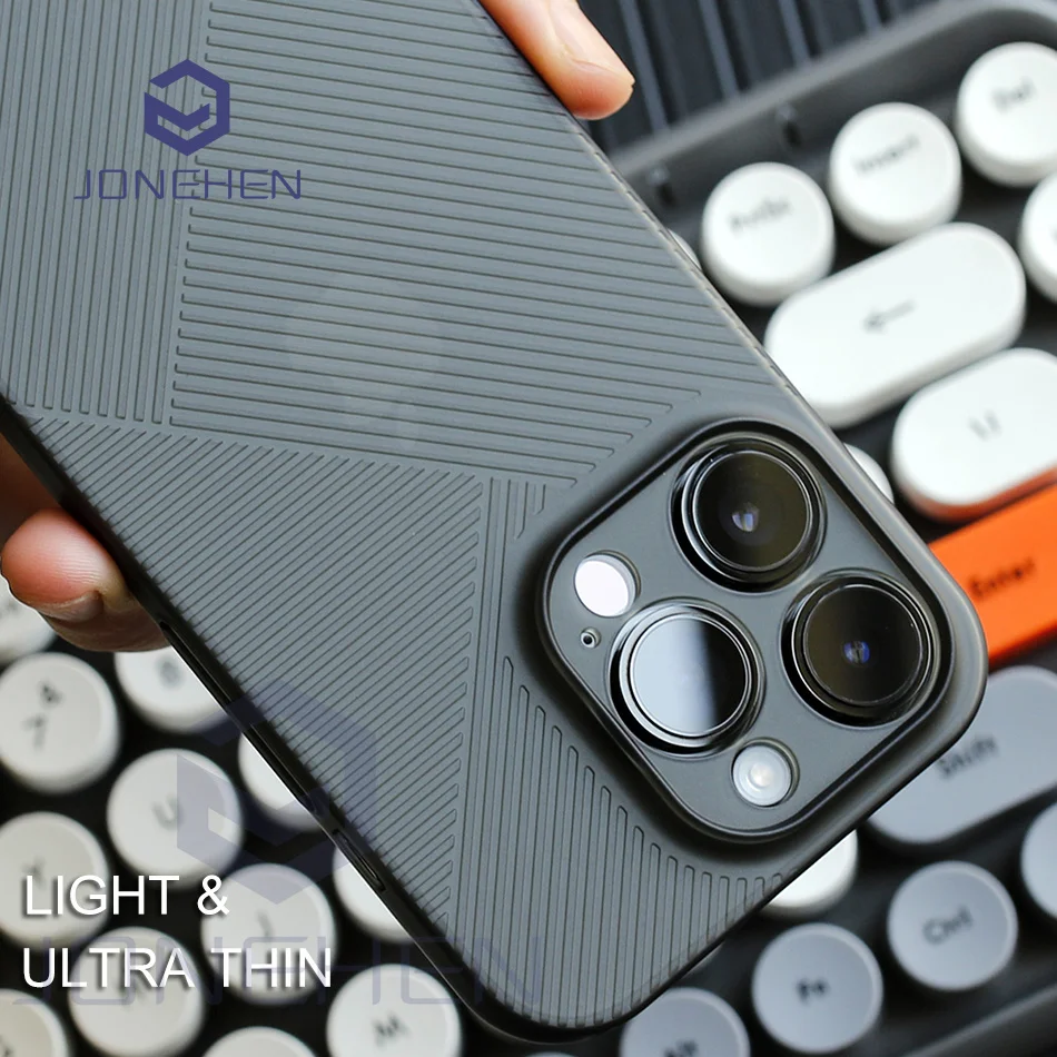Ultra tenké matné čisté pre iPhone 13 14 15 Pro MAX 15PRO LUXURICKÝ POKYN GEOMETRICKÉ PÁRSKY
