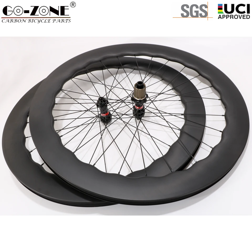 Ultralight 28 mm 700c Cesta Wave Clincher Clincher bezdušový sapim alebo stĺp 1420 DT / Novatec / Gozone Centerlock Wheelset