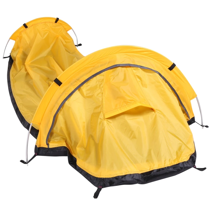 Ultralight Bivvy Stan Single Osoba Backpacking Bivy Stan Witerproof Bivvy Sack na vonkajšie kempingové prežitie cestovanie