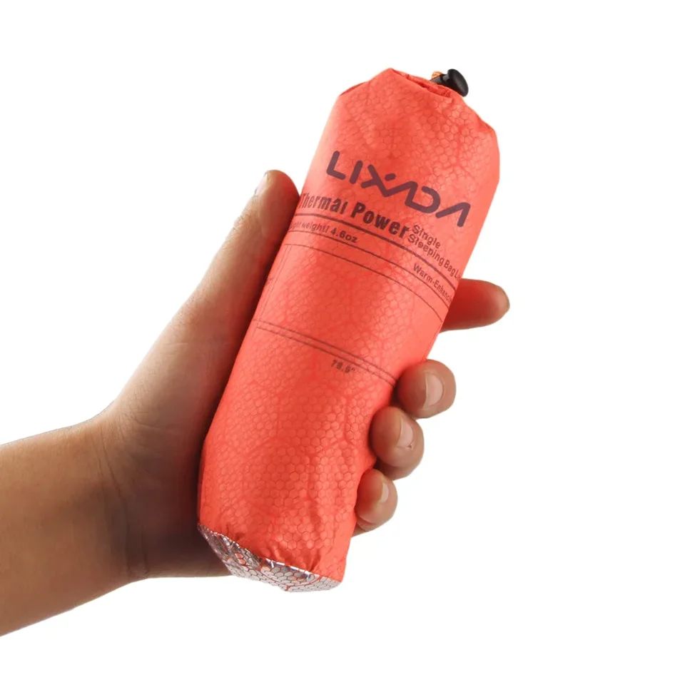 Ultralight opakovane použiteľné kempingové vrecko 200 * 72 cm - teplý spacák na prežitie, cestovný ruch, turistiku, lezenie - s PO