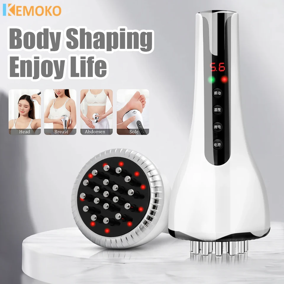 Ultrazvukové masážny masážny ultrazvukový tuk spaľovač Gua Sha Sha Sha Sha Sha Sha Sha Scraping Fat Cavitation Bar Vibrácia Stroj na chudnutie