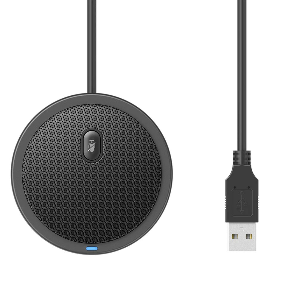 UM02 USB Omni-smerný kondenzátor mikrofón mikrofón na stretnutie s obchodnými konferencia