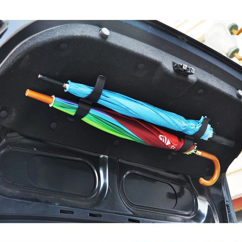 Umbrella držiteľ kufra Organizátor automobil Zadný kmeň montáž