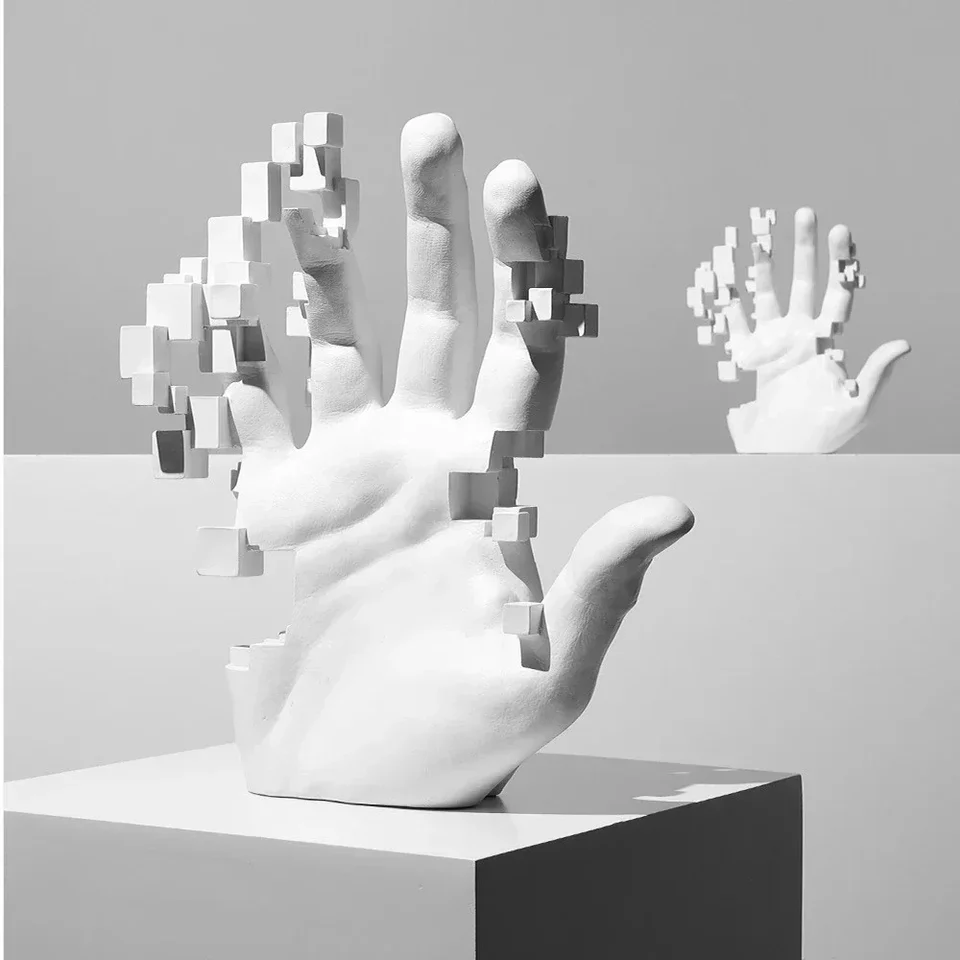 Umelecká socha Abstrakt domácej dekorácie Doplnky Art Sculpture Nordic Figur Modern minimalizmus knižnica miestnosť Mesa