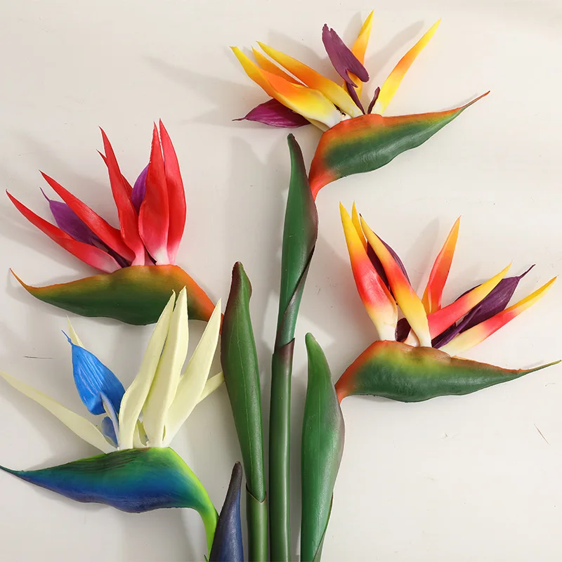 Umelý Pu Real Touch Flower Heaven Bird Rastliny Party Svadobné kvetinové aranžmány materiály Domáce dekorácie Photo rekvizity Veľkoobchod