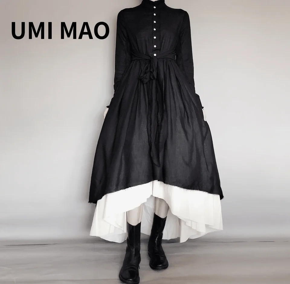 Umi Mao Dark Wind Retro retro dvojdielne jar jeseň Yohji Yamamoto v zúfalstve surové hrán
