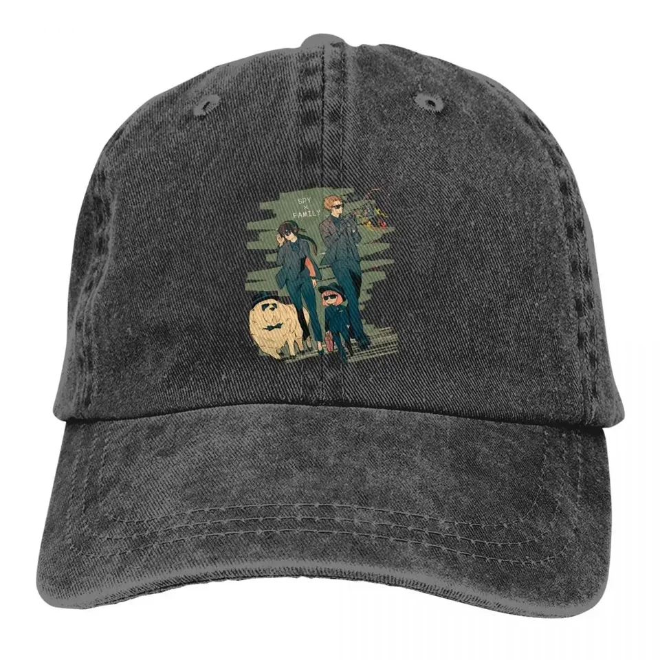 Umytá pánska baseballová čiapka Anya Bond Trucker Snapback Cowboy Caps Dad Hat Spy X Family Anime Golf Hats
