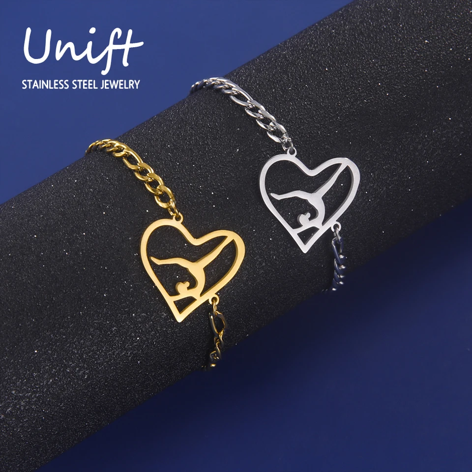 UNIFT Heart Yoga Gymnastika Dievča Dievča Dám