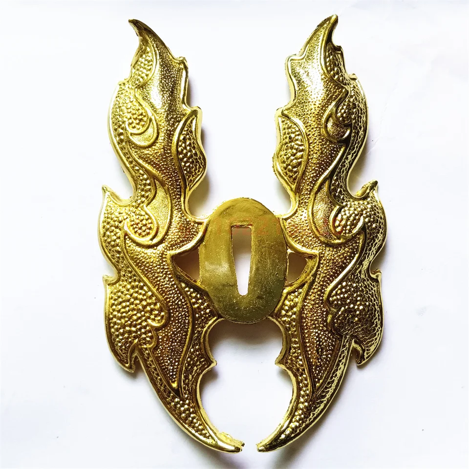 Unikátna zliatina Tsuba Handguard Guard pre Japonsko Japonsko Samurai Katana Sword arpltings Ažné diely Pekné cosplay