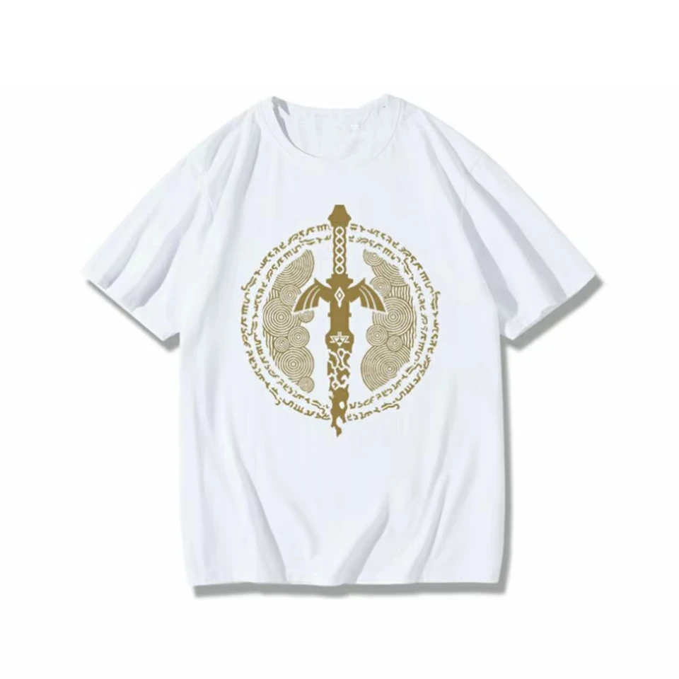 (Uniqlo) Legenda o chrámovej pečate Zelda Tričko Y2K Tees Summer Ženy Tričko Men muž Kid Trič