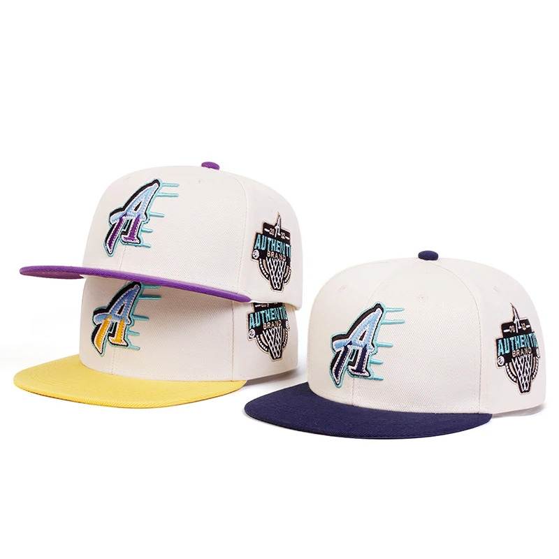 Unisex a vyšíva bok basketbalu hip-hop klobúky jar jeseň vonkajšie nastaviteľné neformálne baseballové čiapky s opaľovacím klobúkom