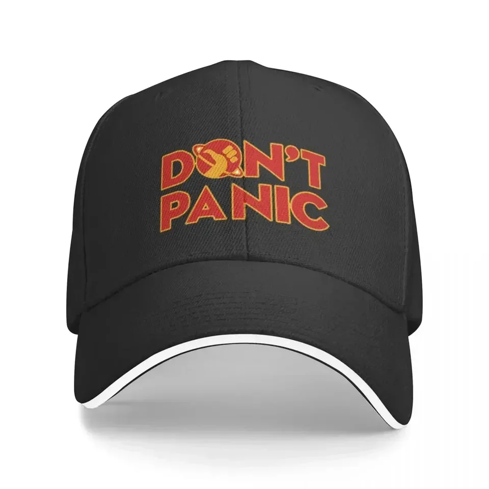 Unisex baseballové čiapky Nepanikáre Panika Galaxy Outdoor Streetwear Summer Sports Baseball Caps Hip Hop Caps viacfarebné klobúky Prispôsobené