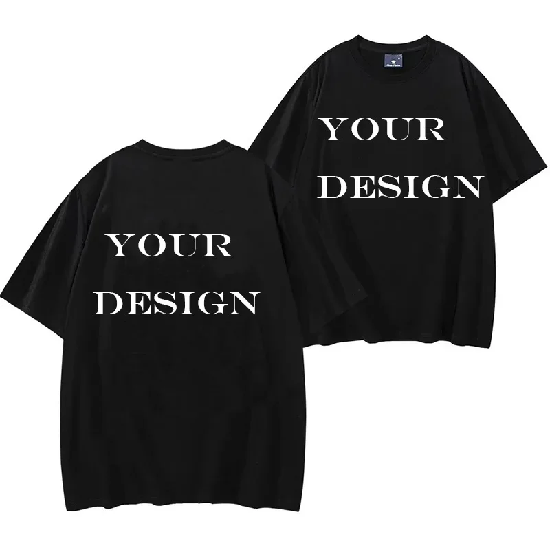 Unisex bavlnené tričko Prispôsobené tlačené módne tričko Harajuku top
