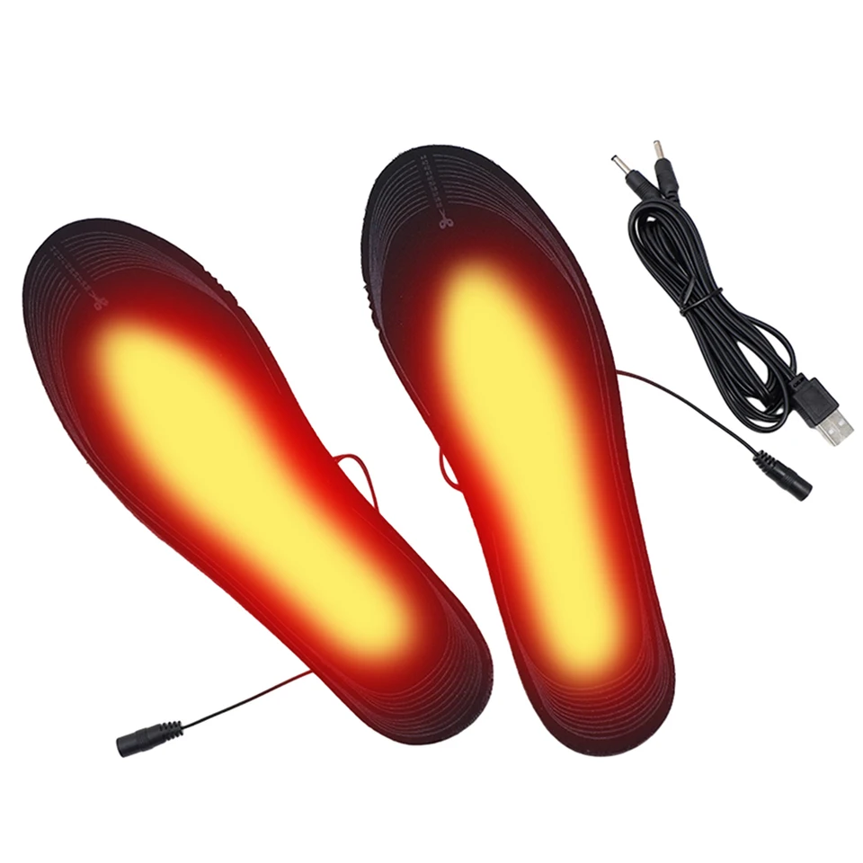 Unisex elektrické vyhrievané vložky Cuttable Feet Warmper Depost Nastaviteľná teplota Multifunkčná pre zimné rybárske turistické kemping