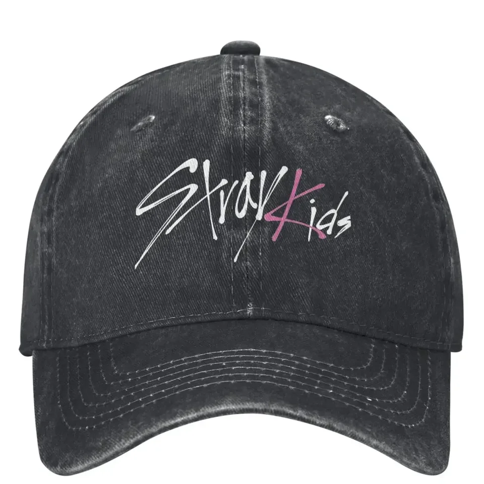 Unisex KPOP STRAKID maxident baseball Cap retro zúfalý premytý kasquette otecka nastaviteľná