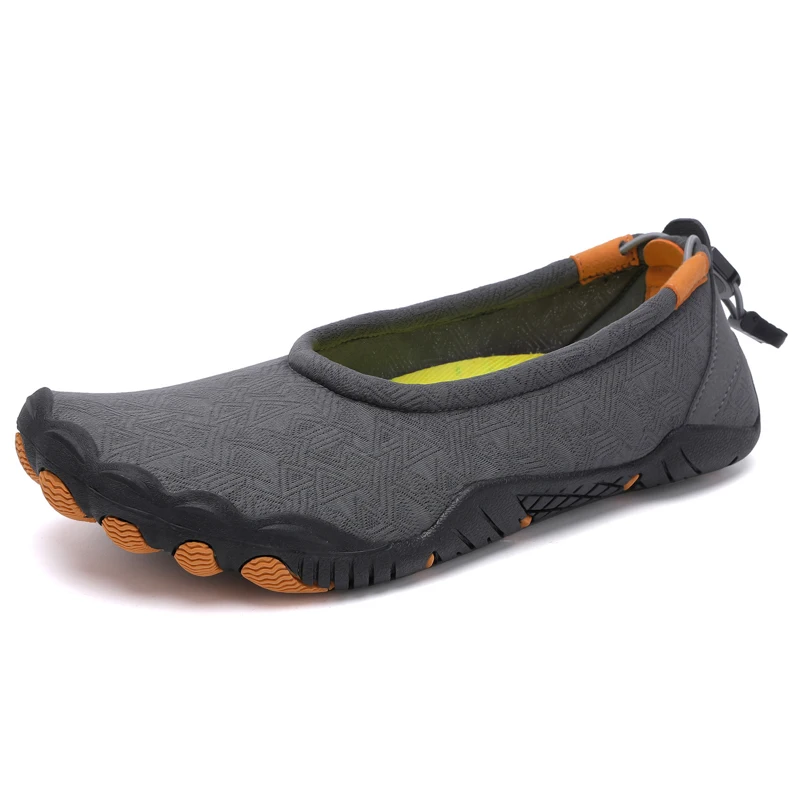 Unisex Mesh Rýchle suché muži vkĺzli na predné topánky aqua topánky Priedušné sandále tenisky Turisk brodenie pláž bosé kúpanie
