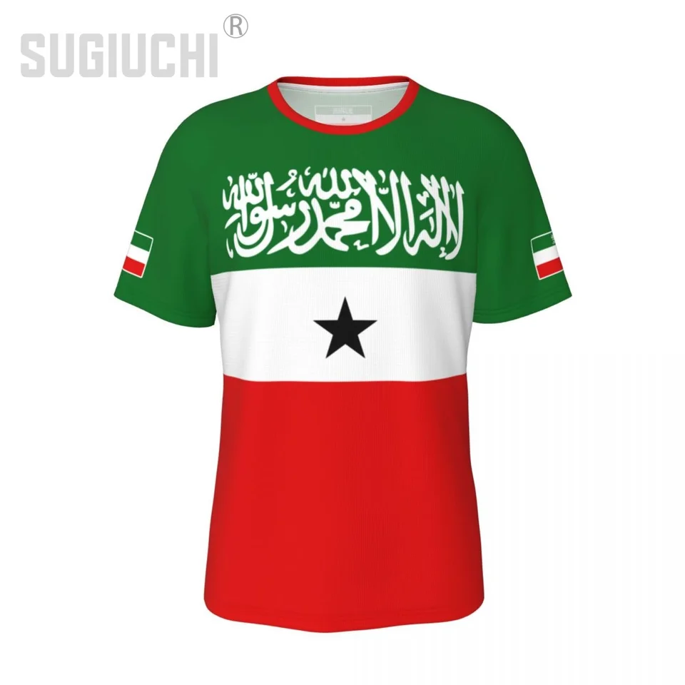 Unisex Nation tričko Somaliland vlajkové tričká dres pre mužov pre mužov futbalové futbalové fanúšikov