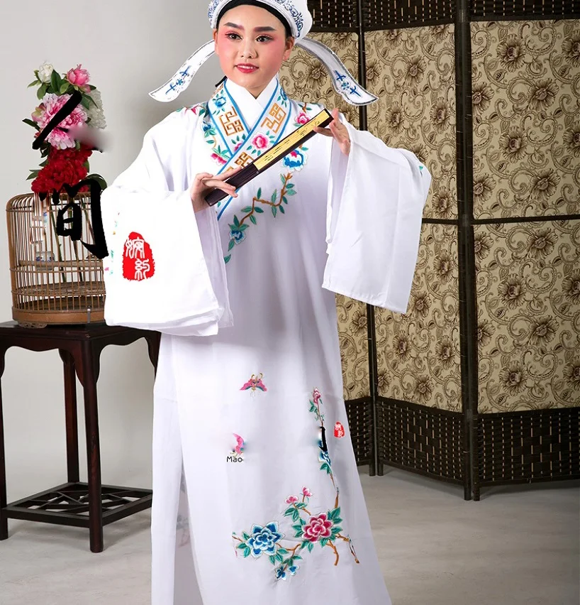 Unisex Peking Opera Artisttes Studio Man Obliekanie 9 Colors pódium drama fase dramma kostým čínsky štýl Opera odev