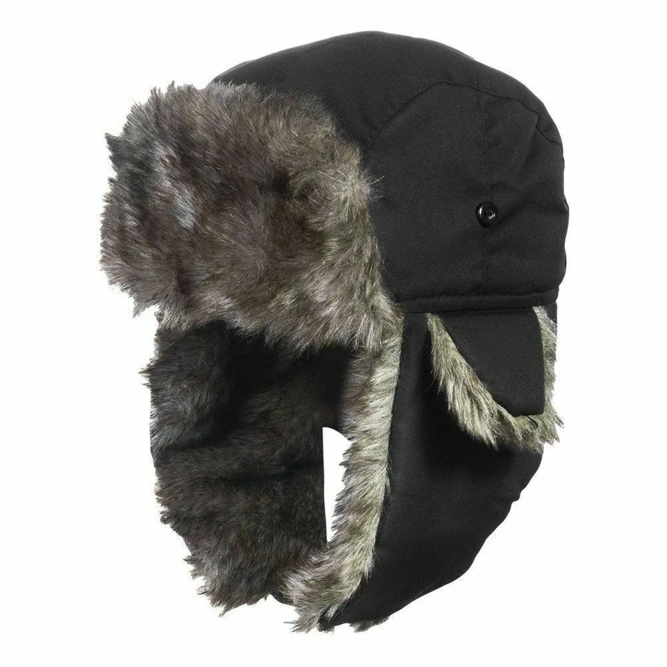 Unisex teplé pánske ženy pasca Capper Cap Aviator Trooper Earflap Zimné chlopne