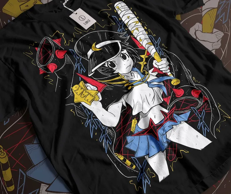 Unisex zabije LA Kill Ryuko Matoi Anime Tričko, košeľa manga waifu