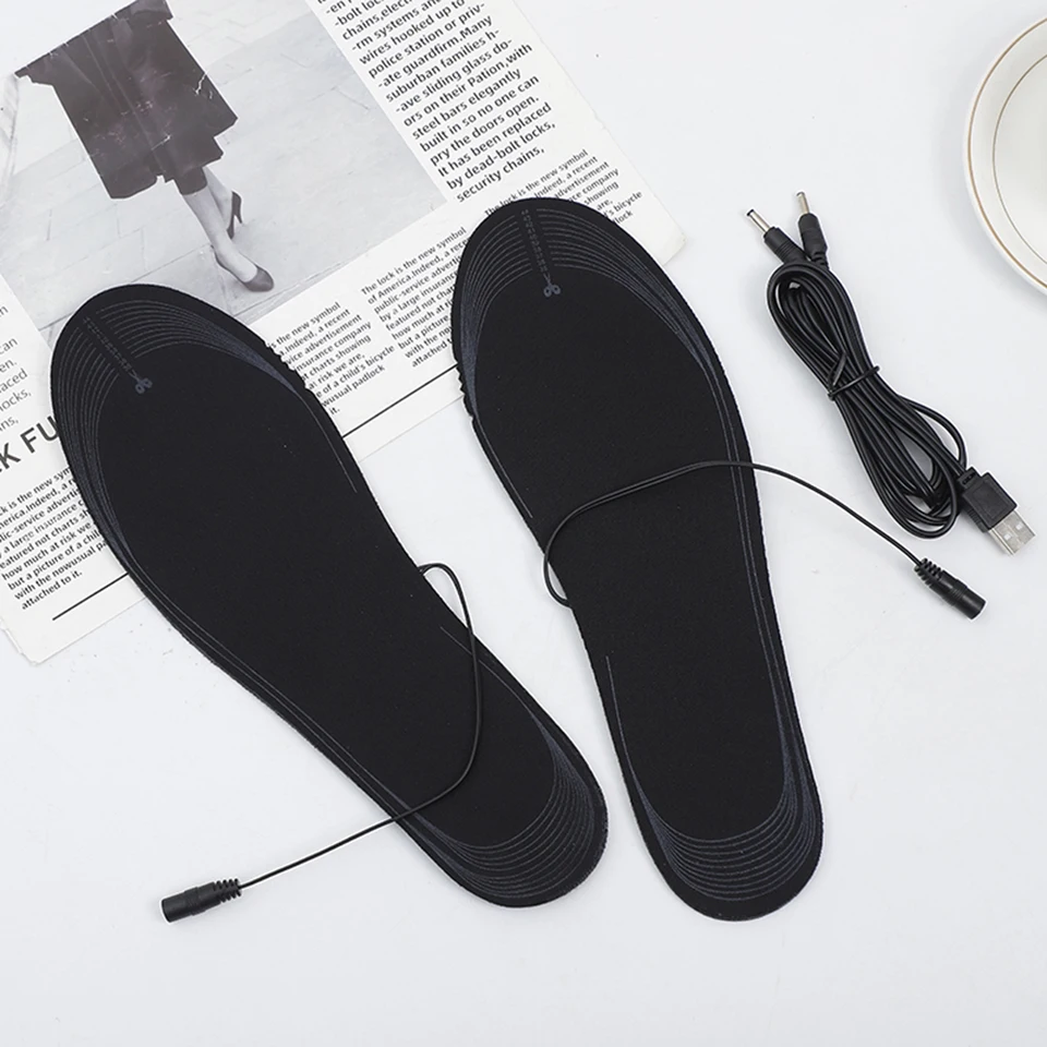 Unisex športové ohrevné vložky Cuttable Feet Warmperova podložka Nastaviteľná teplota Multifunkčná pre zimné rybárske turistické kemping
