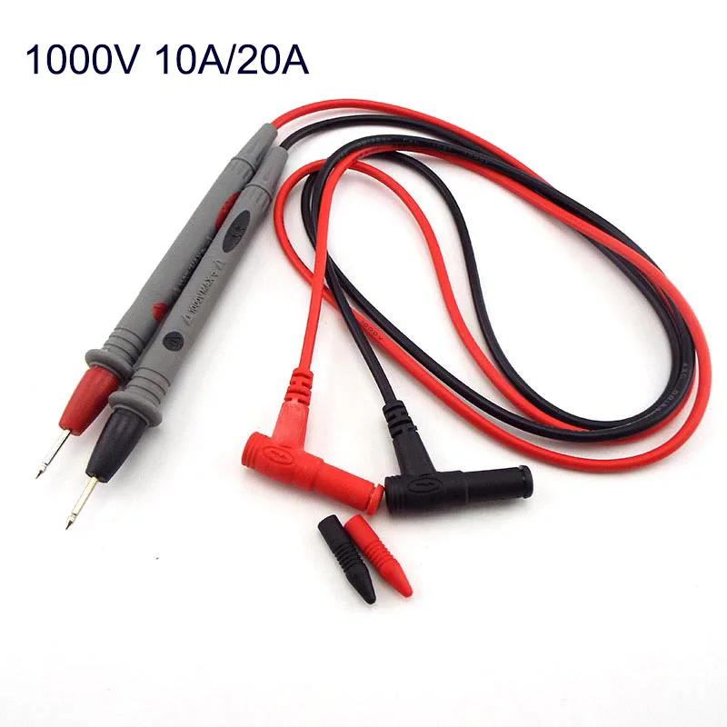 Universal 1000V 10A 20A Multimeterová skúšobná sonda Vodičné káblové sondy s viacerými meračmi hrotovými perami pre digitálny tester voltmeter