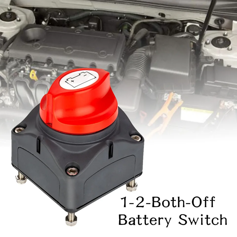 Universal 12V-48V 300A Automatické auto RV Morine Boat Izolátor Izolátor Odpojte rotačné odrezanie vypínača pre auto lodí