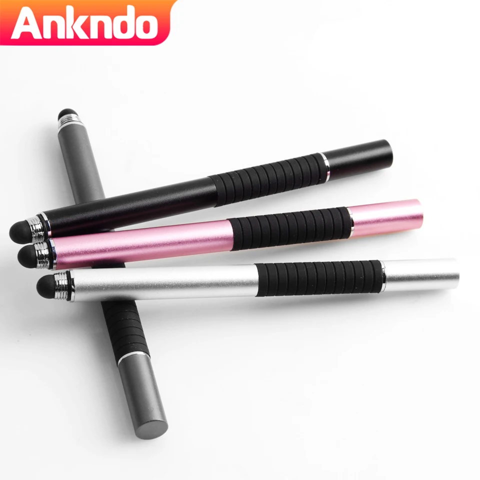 Universal 2 v 1 pero pre pero Apple iPad iPhone kreslenie kapacitnej obrazovky Cenil Caneta Touch Pen Pre mobilné telefóny