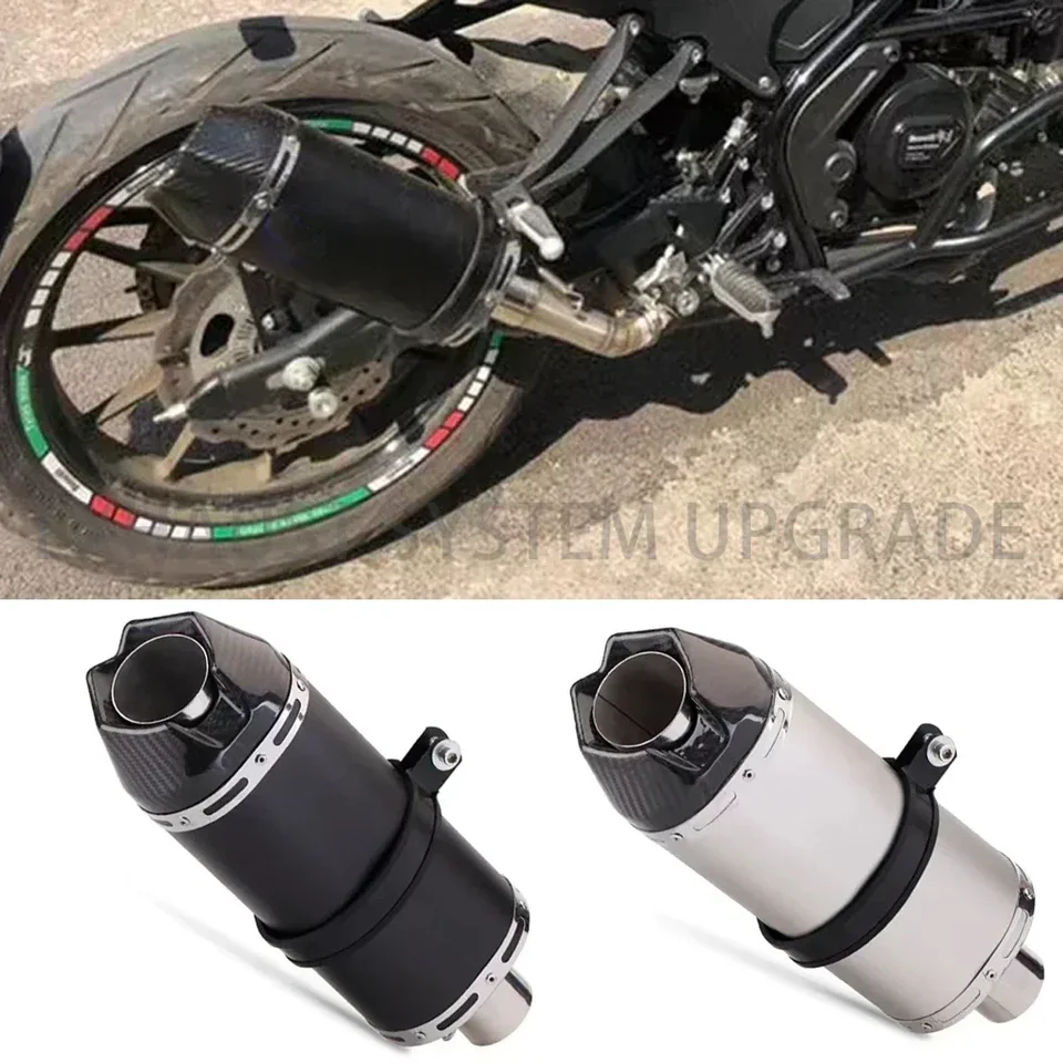 Universal 51 mm molcycle výfukové potrubie úniky Moto upravené tlmič tlmič DB Killer Sticker pre Yamaha R3 Z900 GSX750R K8 R6