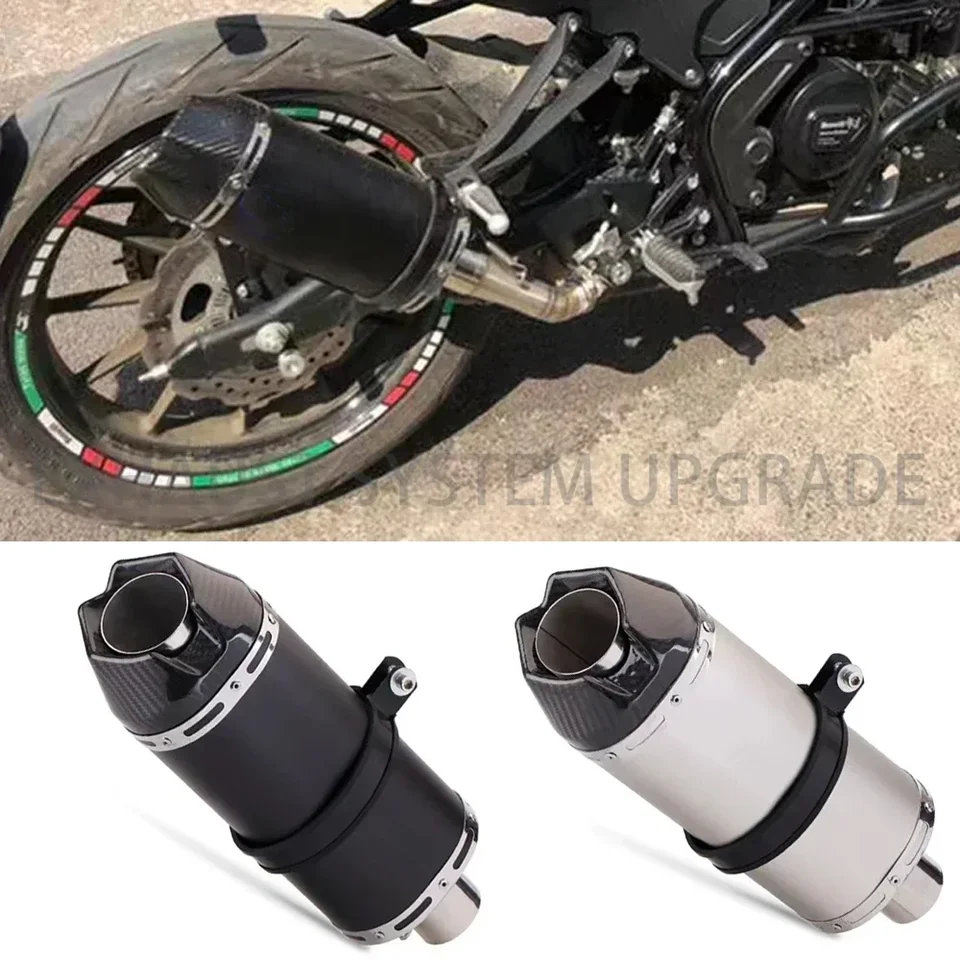 Universal 51 mm molcycle výfukové potrubie úniky Moto upravené tlmič tlmič DB Killer Sticker pre Yamaha R3 Z900 GSX750R K8 R6