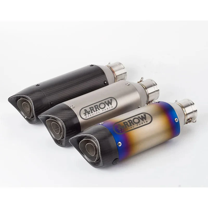 Universal 51 mm motocyklová šípka výfukových potrubí uhlíkových vlákien Modifikovaný zabijak DB Killer R3 Z900 GSX750R K8 R6