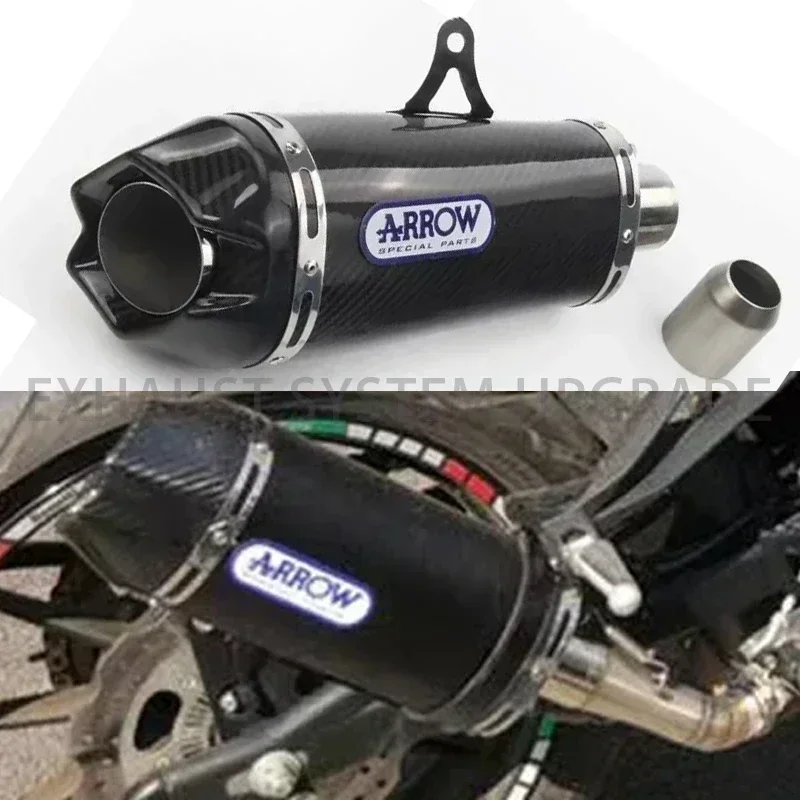 Universal 51 mm motocyklové výfukové potrubie úniky Moto upravené tlmič Tuffler DB Killer Sticker pre Arrovv R3 Z900 GSX750R K8 R6