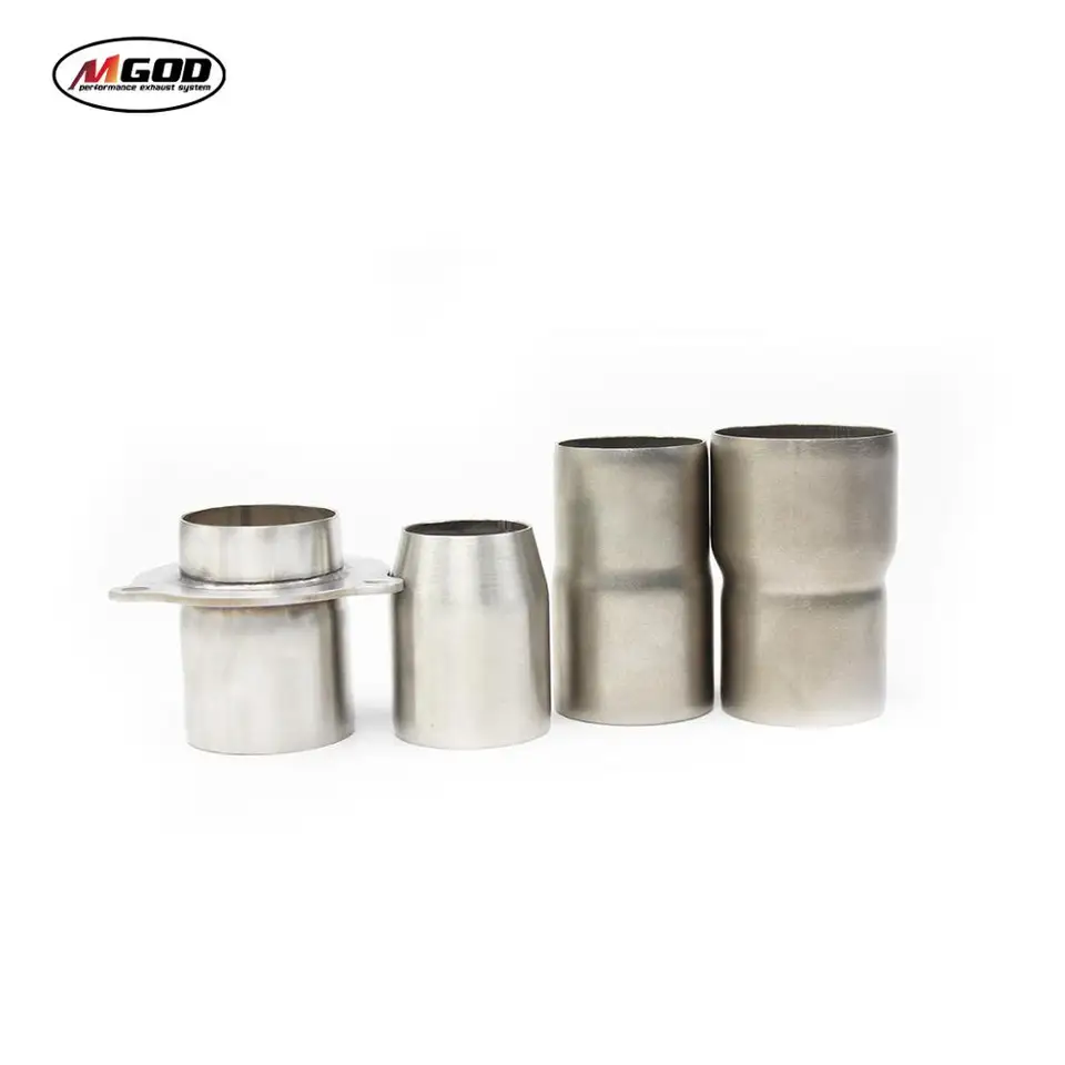 Universal 61 mm-51mm Motocykel Výfuk Mierny adaptér konektorový konektor preteká pre preteky pre Alconstar Kawasaki Ninja CB400 Z900 R25 ZX-6R