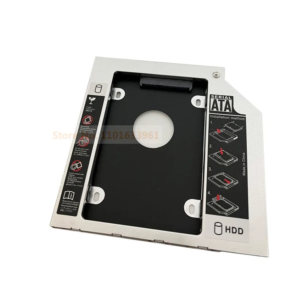 Universal 9,0 mm SATA 2. pevný disk HDD SSD Optical Bay Caddy Caddy pre ASUS G550J G550JK N551JX G551VW UJ8FB GL551JK K550JK