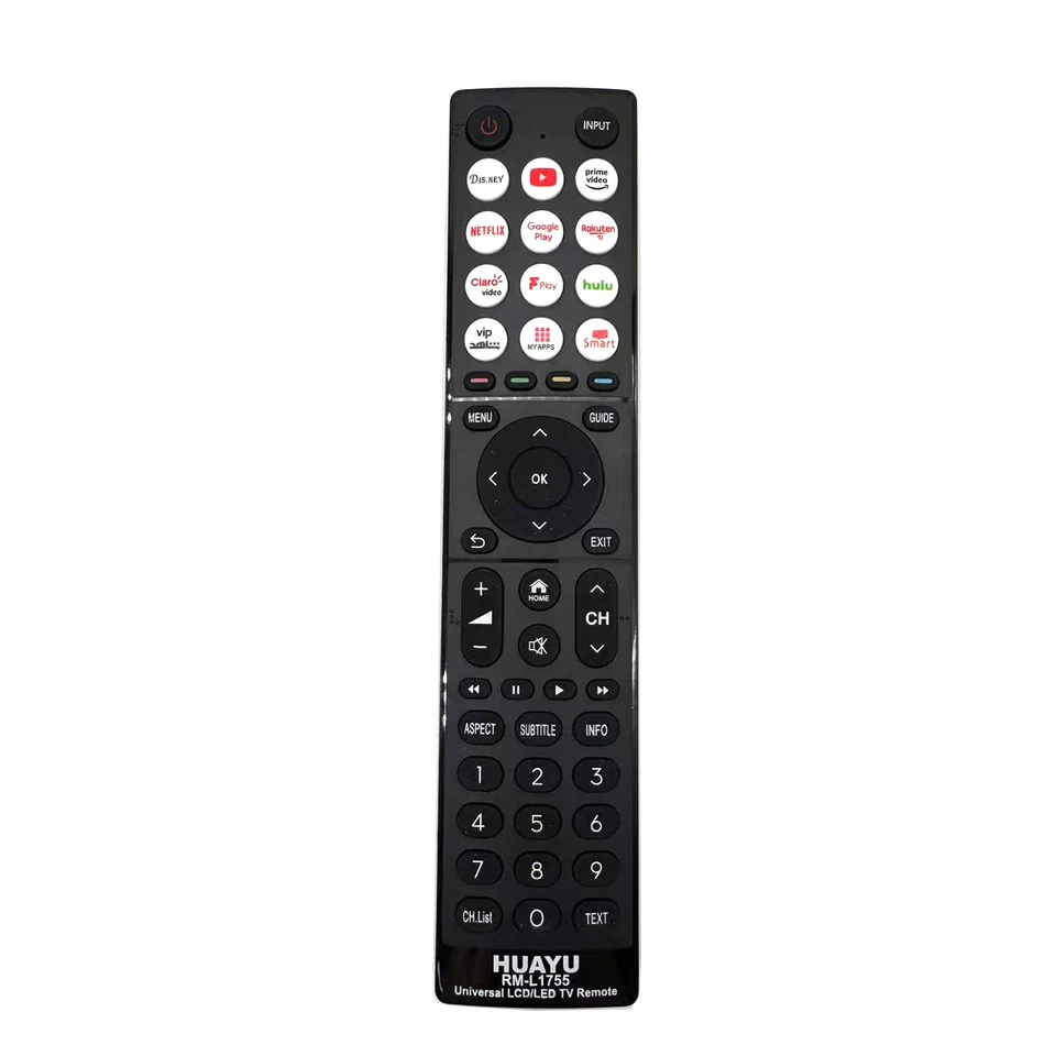 Universal diaľkové ovládanie LED smart TV pre AOC RC4183901 398rg10Seacn0000ph CH-6285 CH-7880 B Beko C00-B Botech Bravis