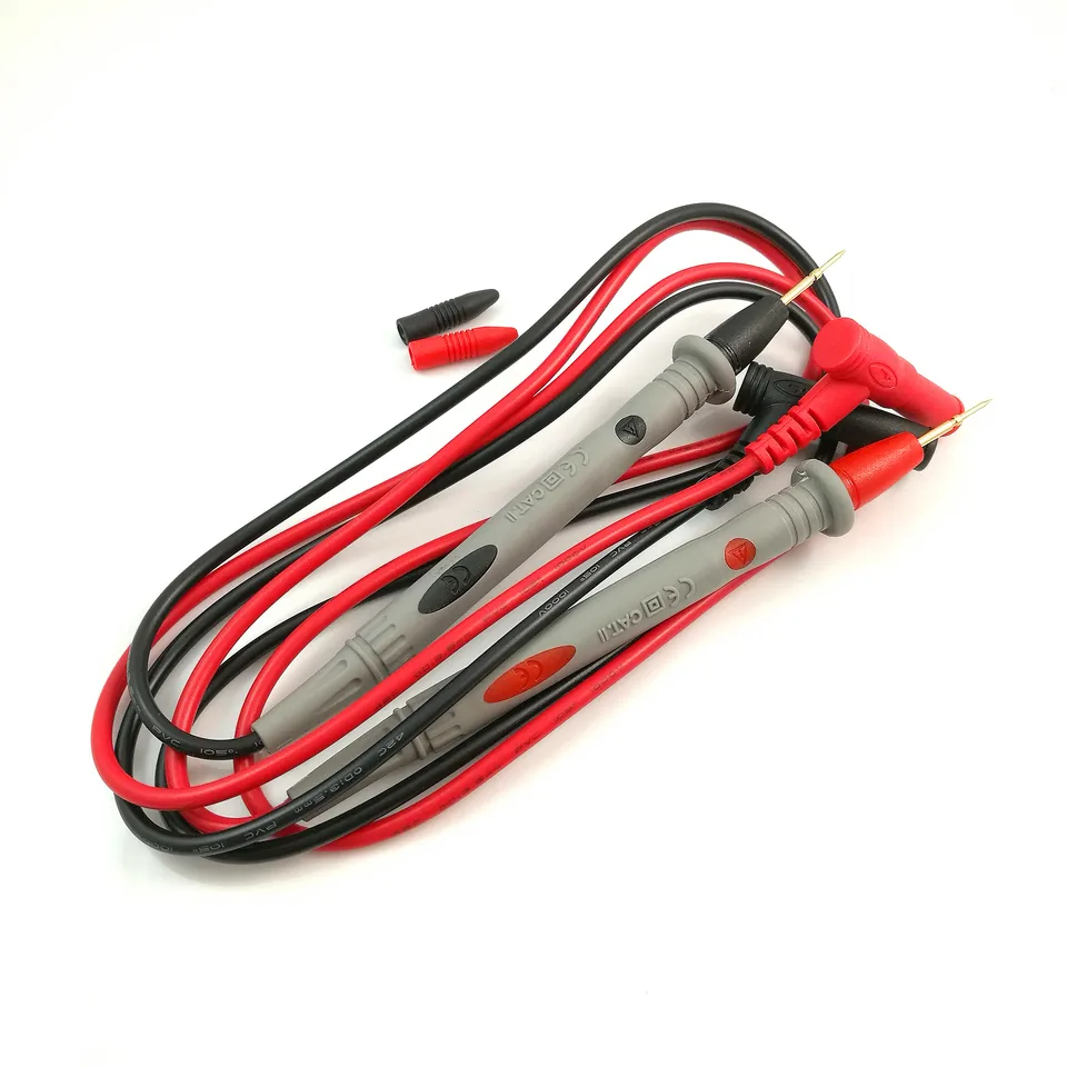Universal Digital 1000V 10A 20A tenká hrotová ihla Multimeter Multi -meter testovacia sonda vodiča kábel SOP LCR tester