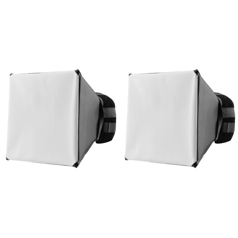 Universal DSLR Photo Flash Difuser Light Soft Box 125x100 mm pre kánon pre Nikon