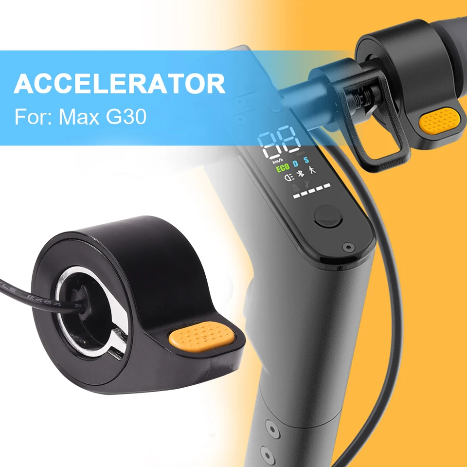 Universal Electric Secooter Throttle pre deväťbot max g30 palec gombia