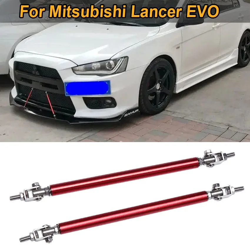 Universal for Mitsubishi Lancer Evo X 2008-2024 Predný nárazník Splitter Strut Rod Support