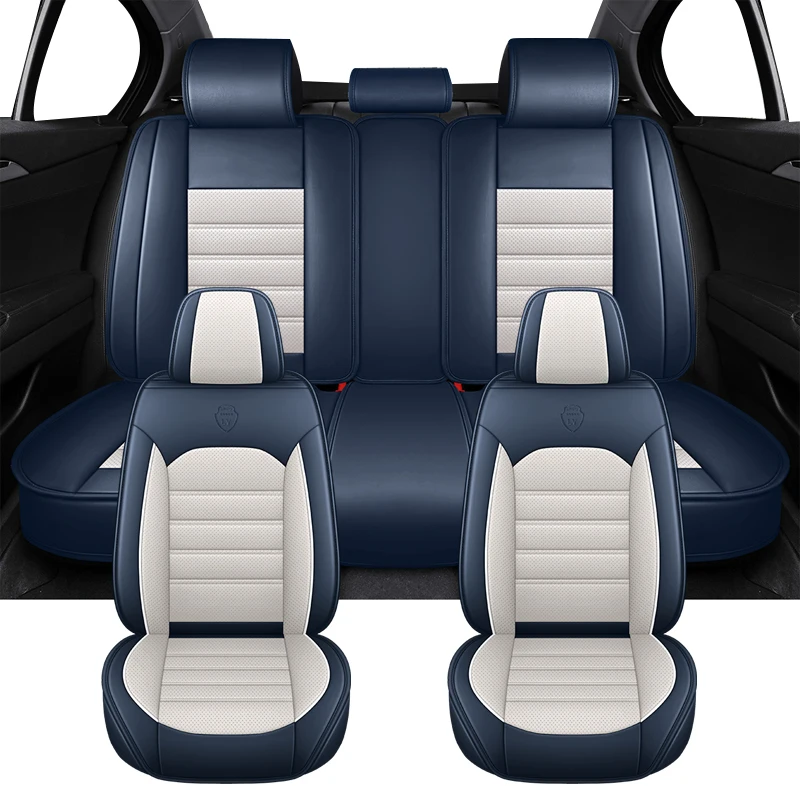 Universal Full Set Luxury Autlow Sedadlá pre Geely Coolray Tugella Boyue Cool Atlas Pro Manjaro Man Auto interiérové ​​doplnky