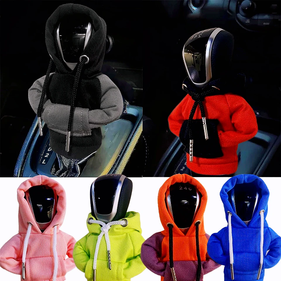 Universal Hoodie Car Gear Ship Cover Tapla Vymeňte páčku Mukirka prevodovky prevodovky