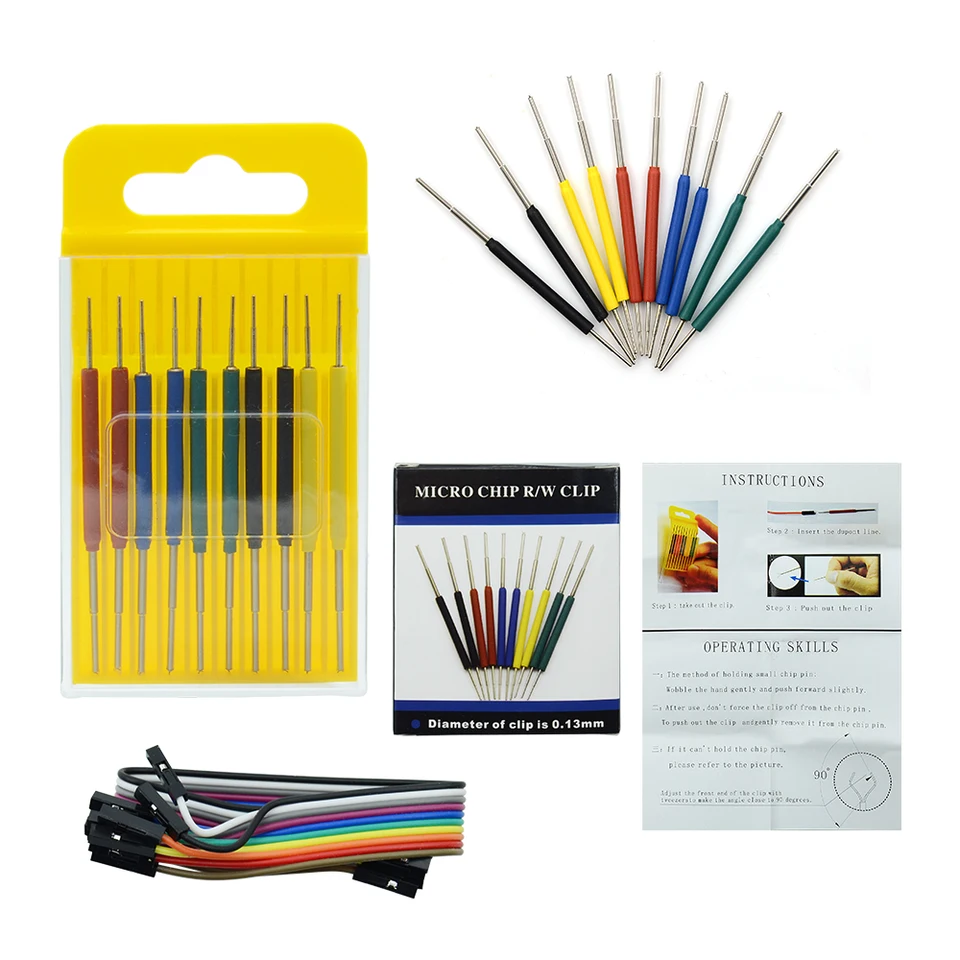 Universal IC CLAMP 10ks/set SDK08 Test ICMICRO SOP/SOIC/TSSOP/TSOP/SSOP/MSOP/PLCC QFP SMD IC CLIP CLIP CLIP DIP Mini čipy