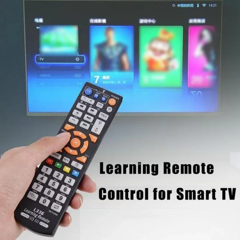 Universal IR L336 TV diaľkové ovládanie 42-key učenie inteligentné diaľkové ovládanie pre televíziu CBL DVD STB STB DVB HIFI TV box VCR STR-T