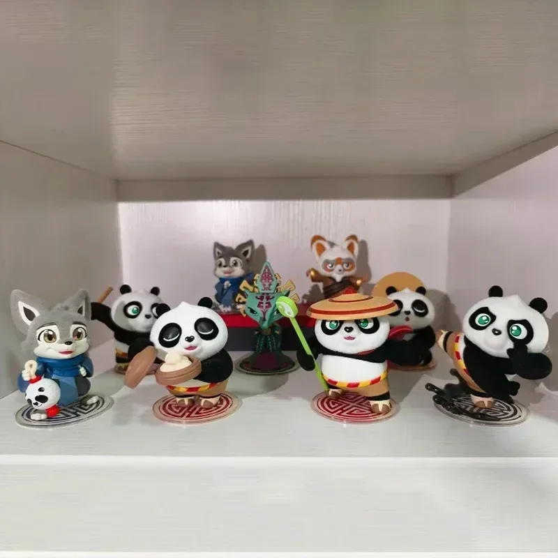 Universal Kung Fu Panda Series Blind Box TIDE Play Animation Model slepá skrinka hračka Cute Dekoration Girl Gift Collection
