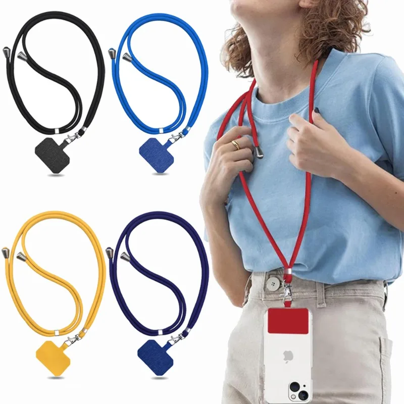 Universal Lanyard mobilný telefón remienok pre iPhone 15 14 Xiaomi Samsung Tesnenie visiaci krk multifunkčný mobilný telefón lano