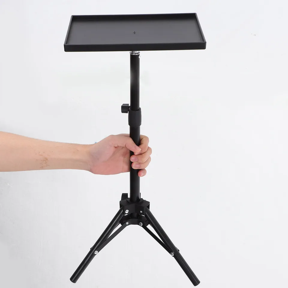 Universal Projector Tripod Tray Sound Sound Card Držiak Smartphone Camera Platform Držiteľ Teleskopický prút stojaci