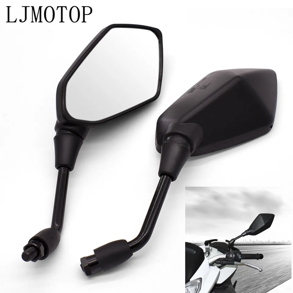 Univerziálne 10 mm motocyklové zrkadlá Racing Sport Bike Zadné zrkadlo pre BMW C600 C650 Sport C 650 400 GT F 650 700 GS F800GT